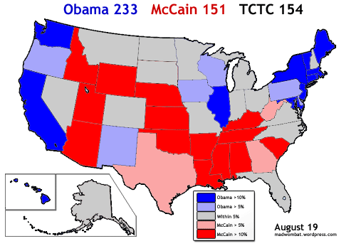 Status of the Electoral College - August 19