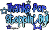 thanks 4 stopping