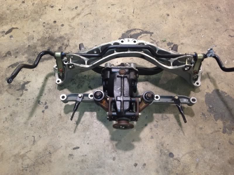 Evo 9 rear differential complete