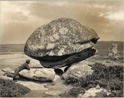 The Drum Rock, St. Mary's, IOS