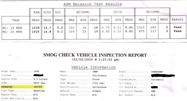 Jeep emission light #5