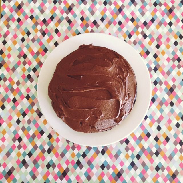 Nigella Lawson's Old Fashioned Chocolate Cake {so good!}