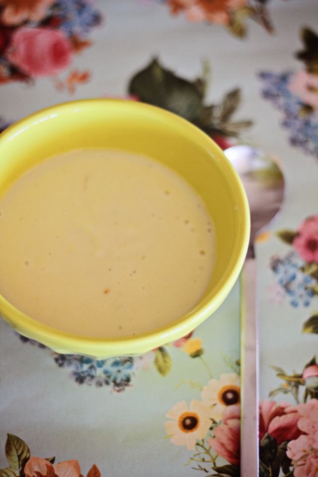 The perfect lunch: Potato & leek soup