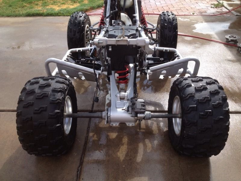 2005 Rolling Chassis Complete Part Out Pro Armour Nerf Bars Honda TRX 450R