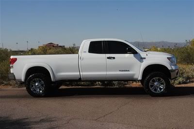 Toyota tundra double cab long bed lifted