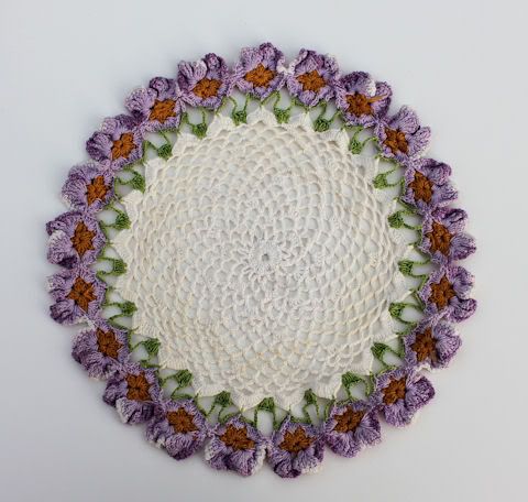Pansy Doily