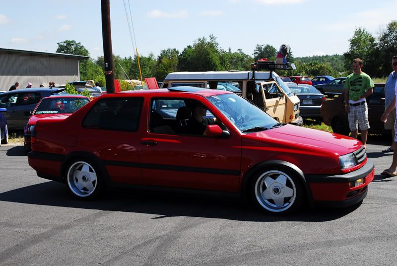Mk3 Jetta coupe made from Mk3 Golf sections with Mk2 guards and sideskirts