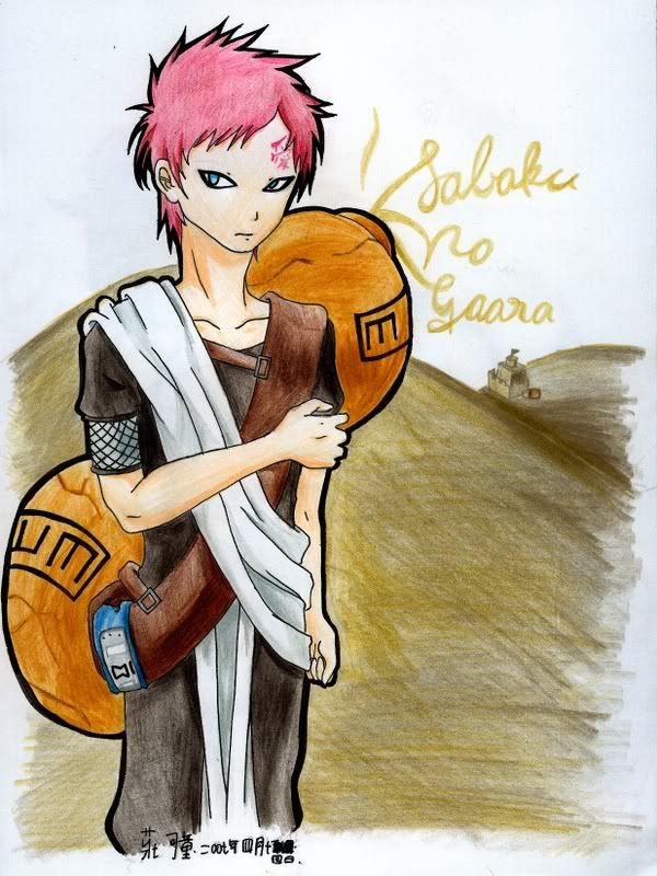 Sabaku No Gaara (C) Sadoku
