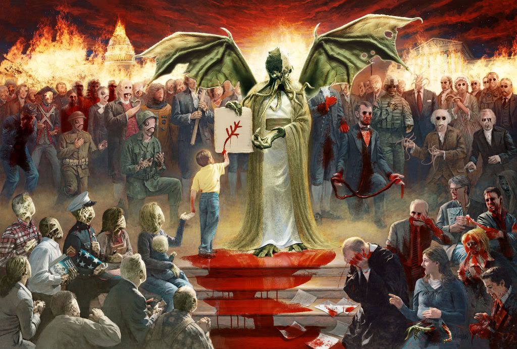 mcnaughton-fine-art-one-nation-under-god-parody-jesus-cthulhu-blood-monsters.jpg
