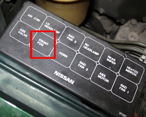 Nissan micra rear wiper fuse location #3