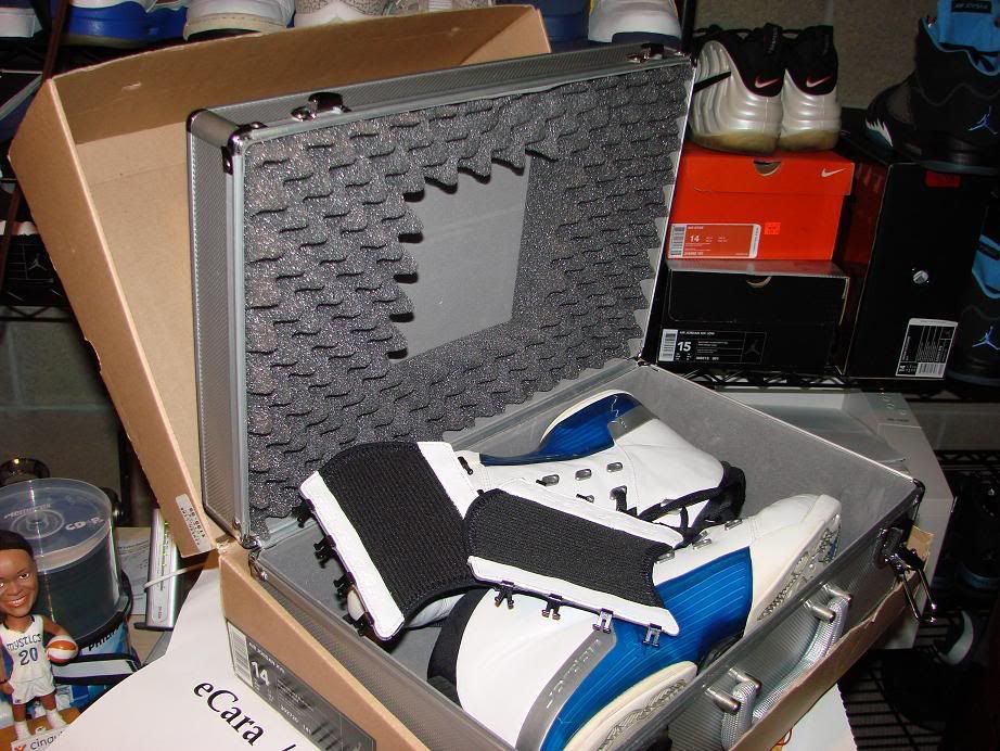 Air Jordan XVII 17 OG Blue Suitcase Lace Locks US 14