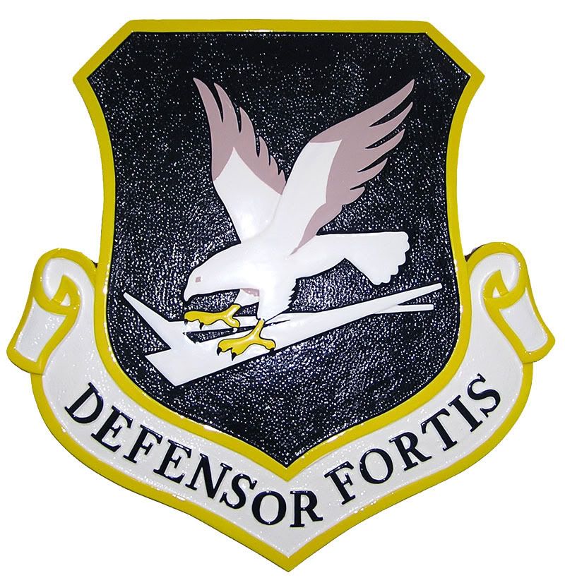 usaf security forces. FORCE DEFENSOR FORTIS,USAF