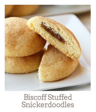 ”Biscoff Stuffed Snickerdoodles”
