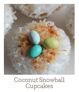 ”Coconut Snowball Cupcakes”