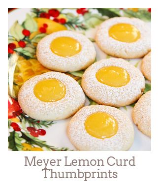 ”Meyer Lemon Curd Thumbprints”
