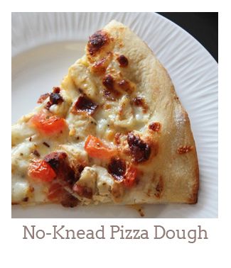 ”No-Kead Pizza Dough”