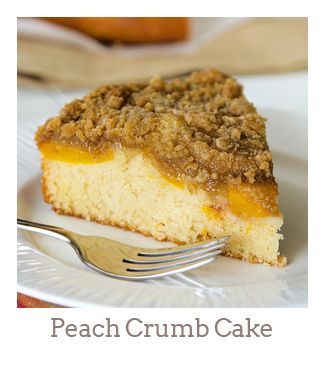 ”Peach Crumb Cake”