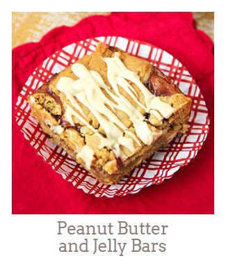 ”Peanut Butter and Jelly Bars”