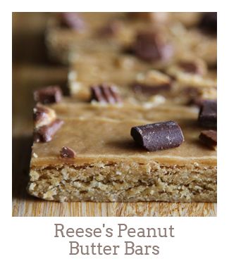 ”Reese's Peanut Butter Bars”