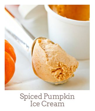 ”Spiced Pumpkin Ice Cream”