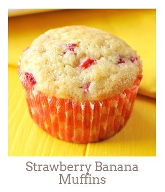 ”Strawberry Banana Muffins”