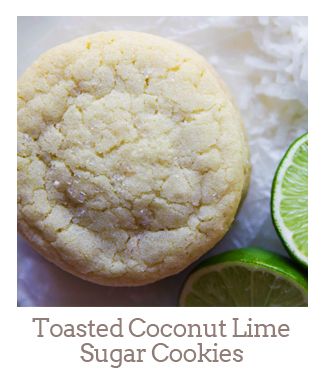 ”Toasted Coconut Lime Sugar Cookies”