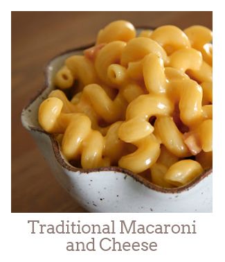”Traditional Macaroni and Cheese”