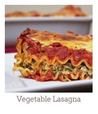 ”Vegetable Lasagna”