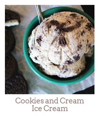 ”Cookies and Cream Ice Cream”
