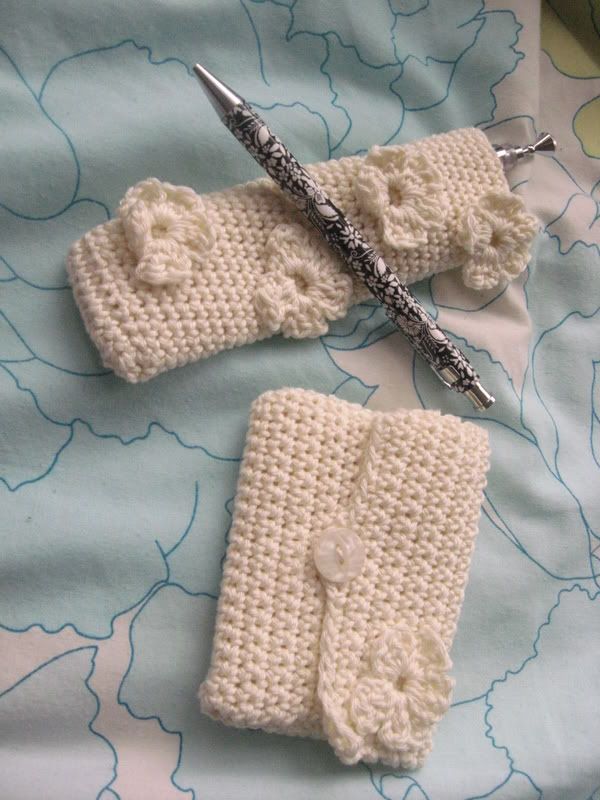 Clutch Purse and Pen Holder IMG HEAVY CROCHET