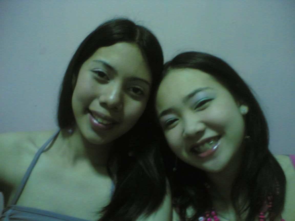 Cai and Yuki. Glammed up.