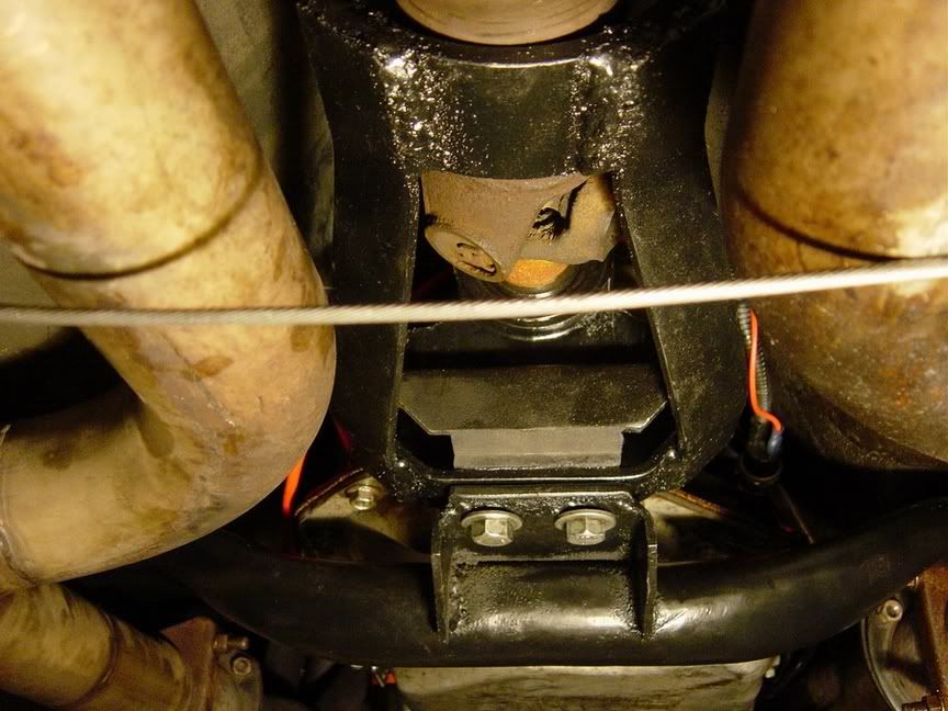 Ideas on driveshaft loop Team Camaro Tech