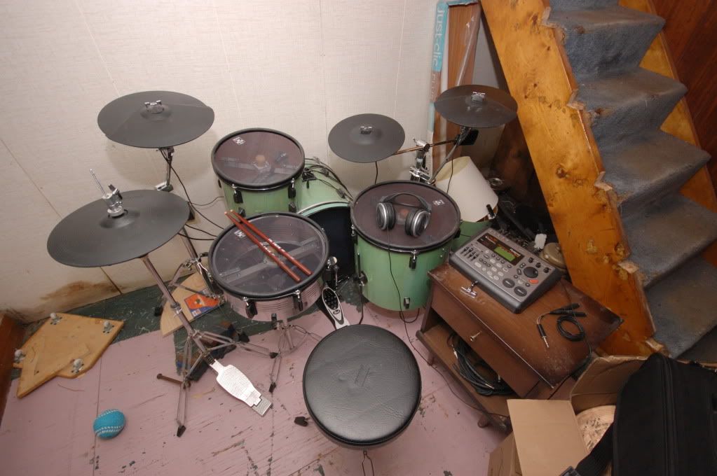 Homemade Drum Set