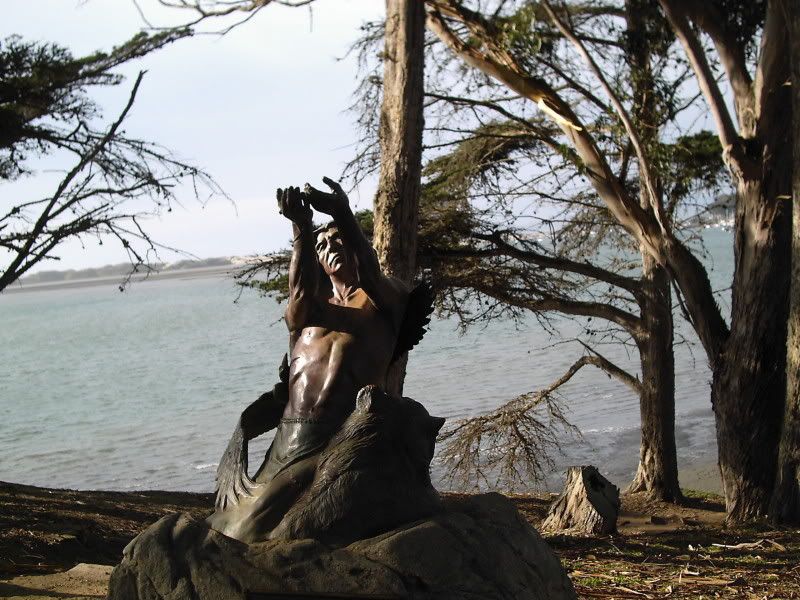 carved native moro bay