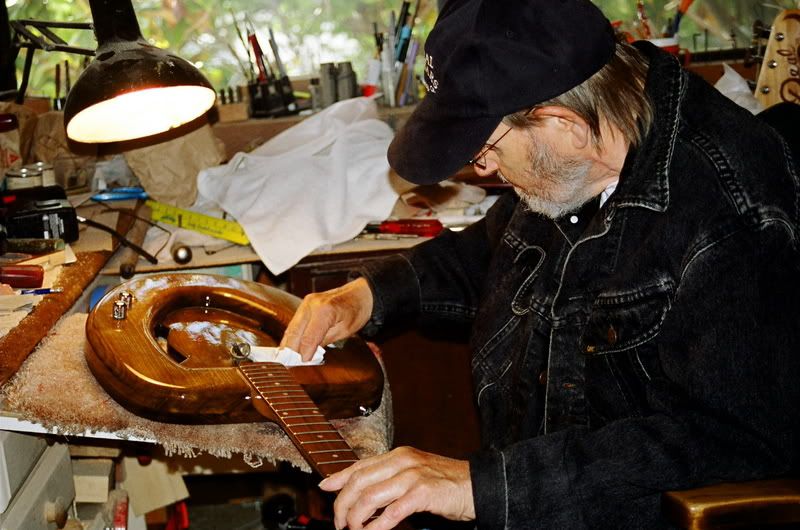 making guitars for the stars in heaven