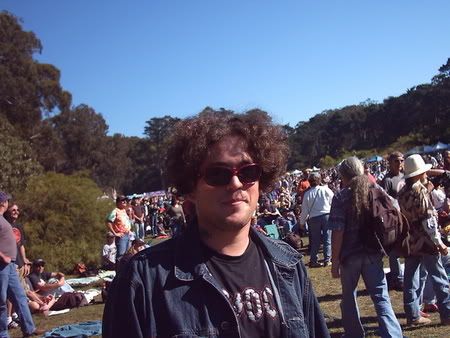 Will Burgan attending Chet Helms Memorial Tribal Stomp