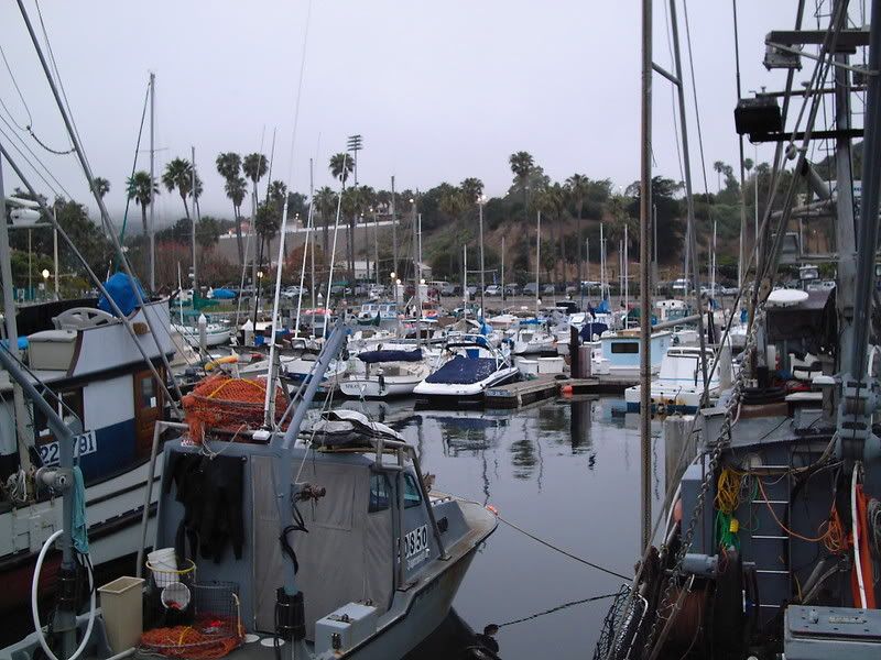 in the distance, that's the SBCC stadium where I saw the doors in the summer of '68