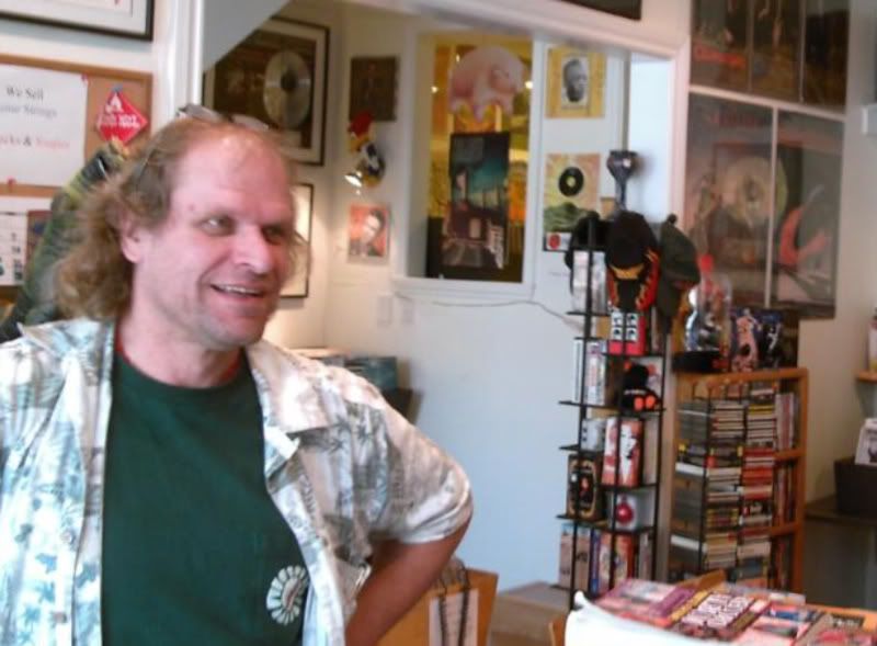 Gary knows music and enjoys talking about it . . .