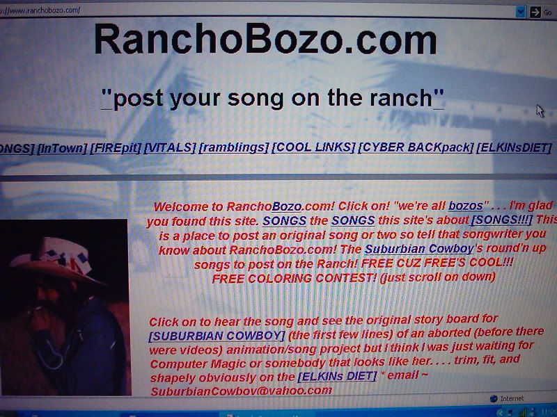 RanchoBozo.com circa  2005