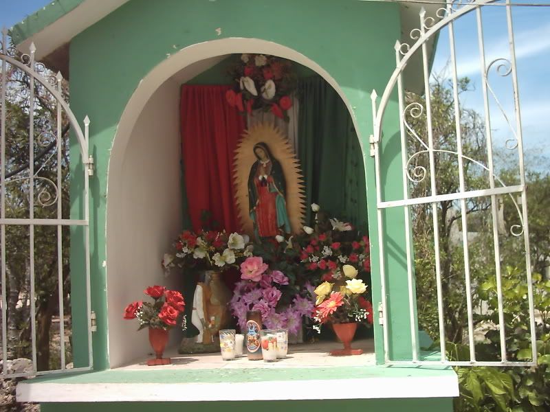 Our Lady an icon in Cancun