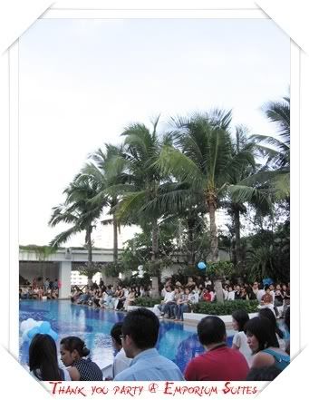 Thank you party Emporium Suites