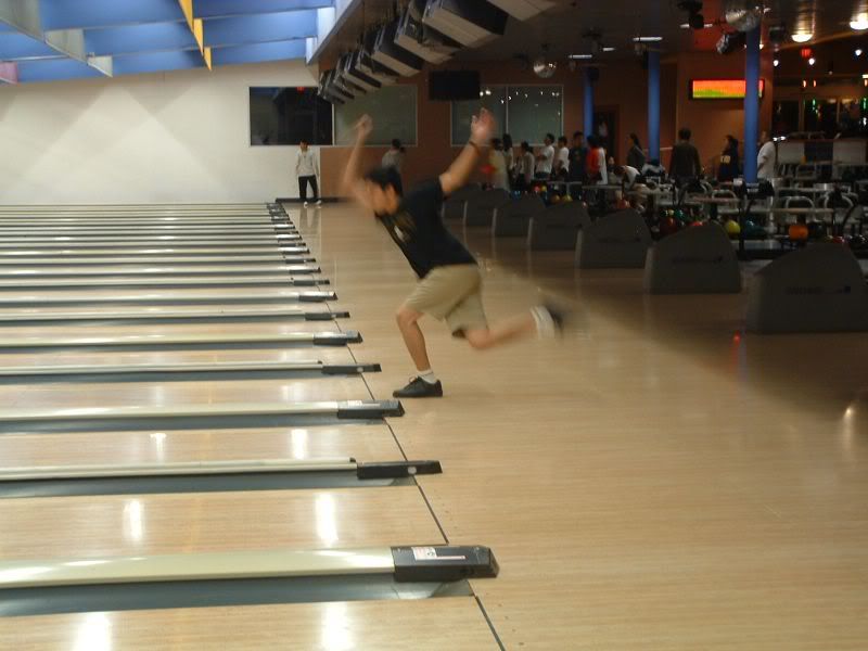 bowling posture