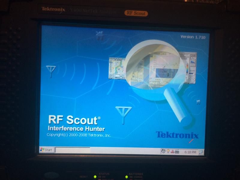 My eBay test equipment score Tektronix site analyzer