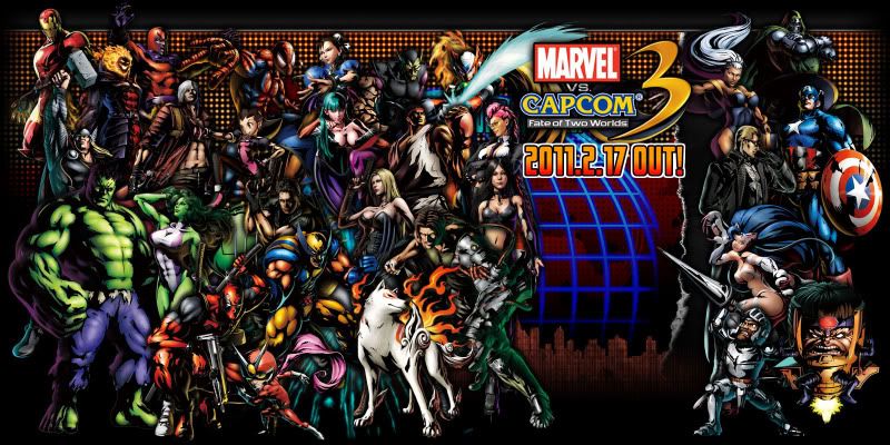 capcom wallpaper. marvel vs capcom 3 wallpaper.