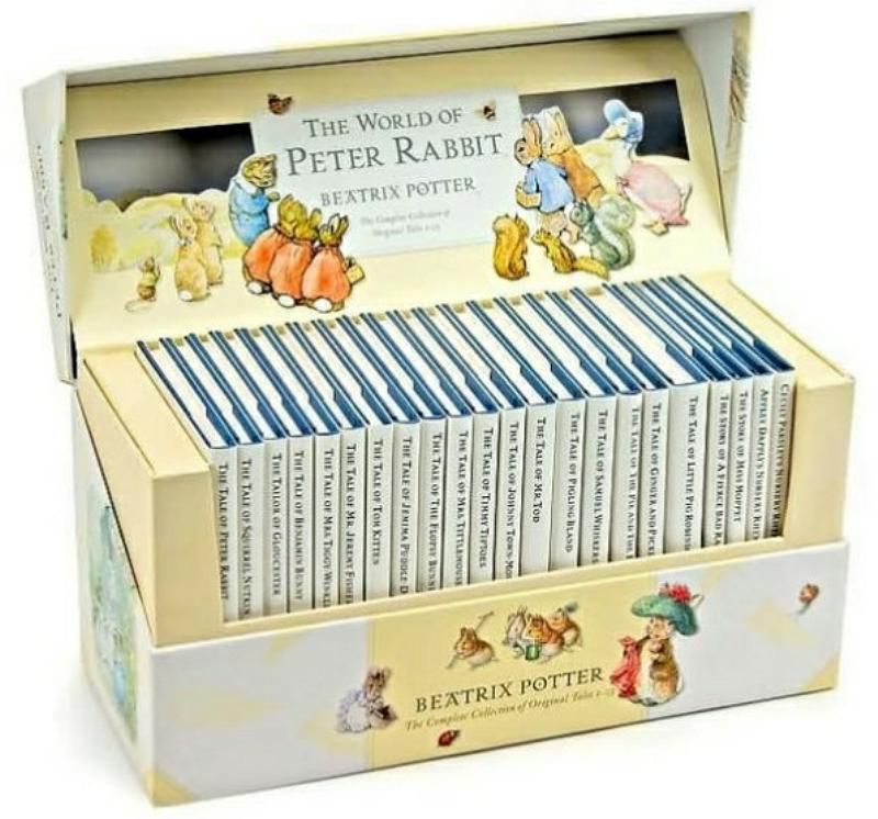 THE WORLD OF PETER RABBIT BEATRIX POTTER 23 STORIES BOX SET