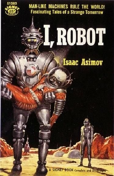 Isaac Asimov I, Robot photo: Asimov I Robot bk-AsimovIRobotBlackCover.jpg