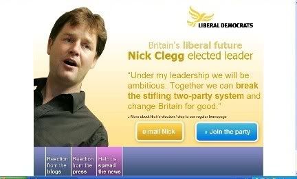 Lib Dem website