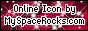 Online Icon provided by MySpaceRocks.com