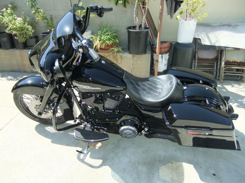 My 2013 Street Glide blacked out makeover - Harley 