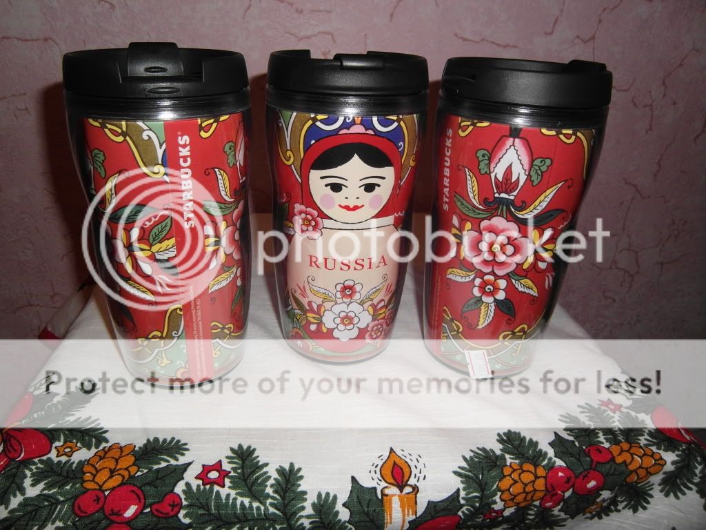 Starbucks Russia Matryoshka Tumbler NEW VERSION Redesigned & Cuter 